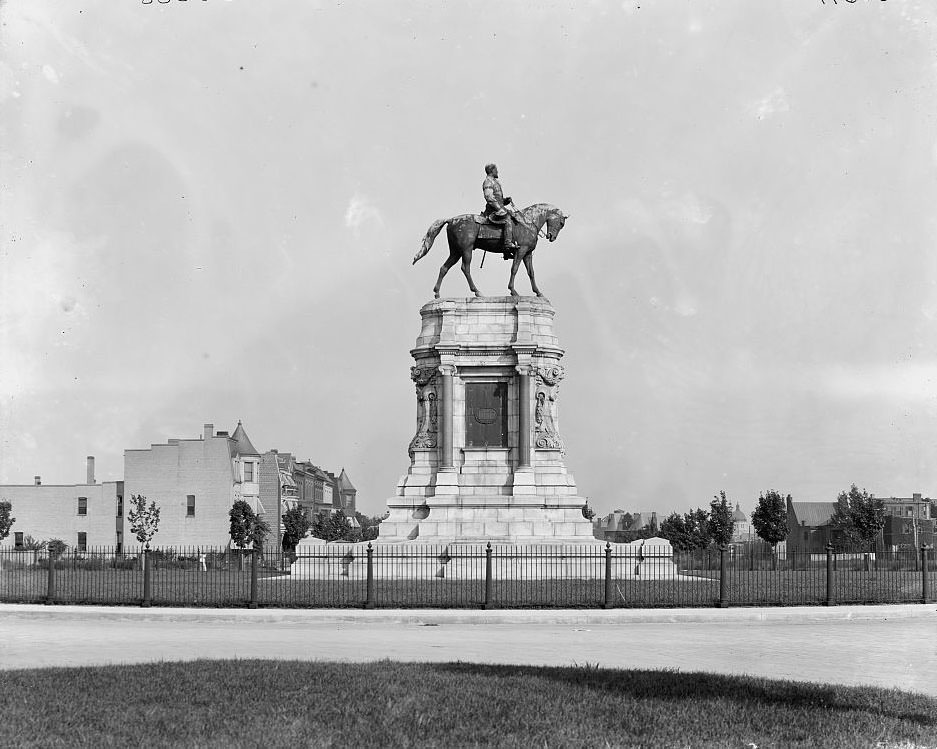 Equestrian statue of Robert E. Lee, Richmond, 1908