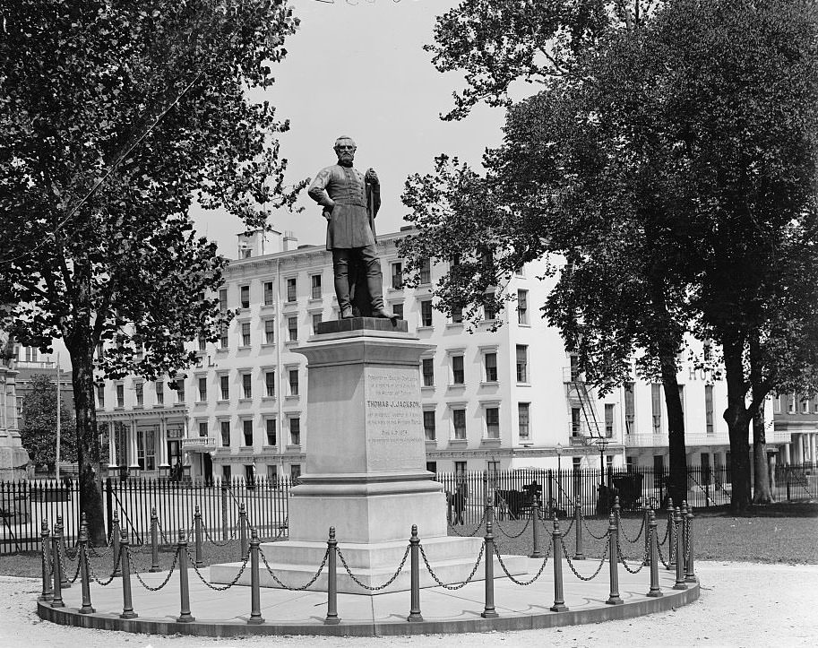 Statue of Stonewall Jackson, Richmond, 1908