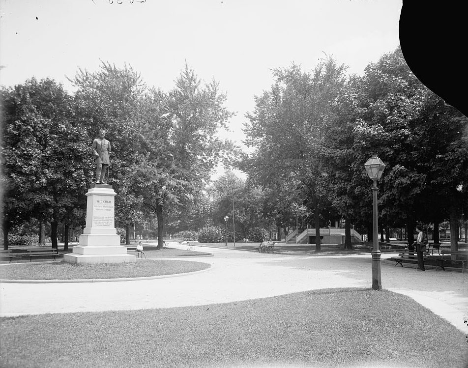 Monroe Park, Richmond, 1908