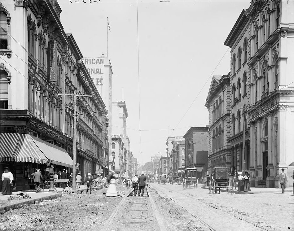 Main Street from Eleventh, Richmond, 1908