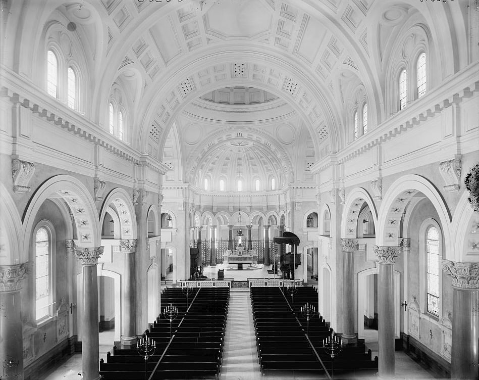 Interior, Sacred Heart Cathedral, Richmond, 1907