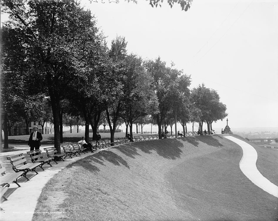 Gamble's [i.e. Gamble] Hill Park, Richmond, 1908