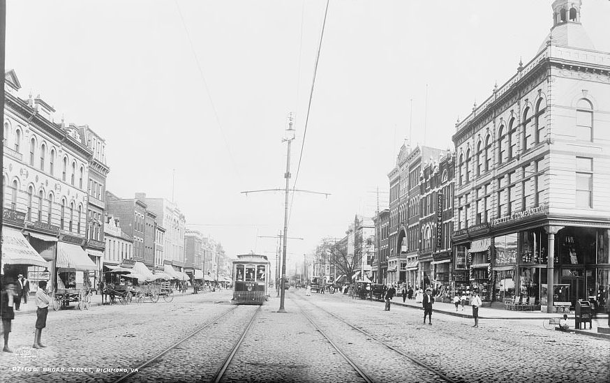 Broad Street, Richmond, 1908