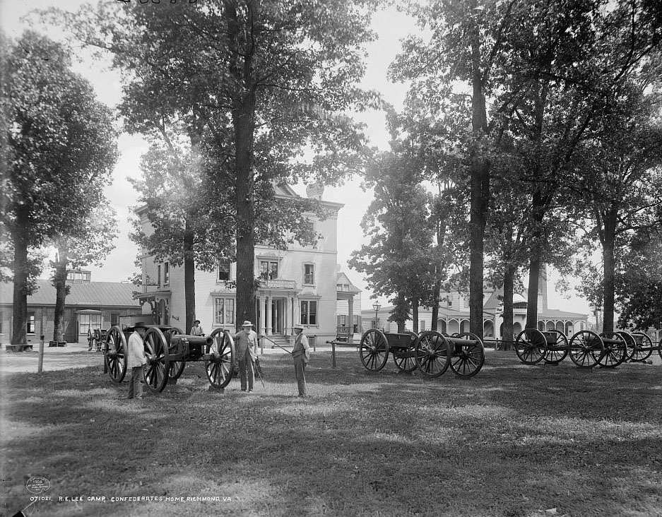 R.E. Lee camp, Confederates' [i.e. Confederate Soldiers'] Home, Richmond, 1908