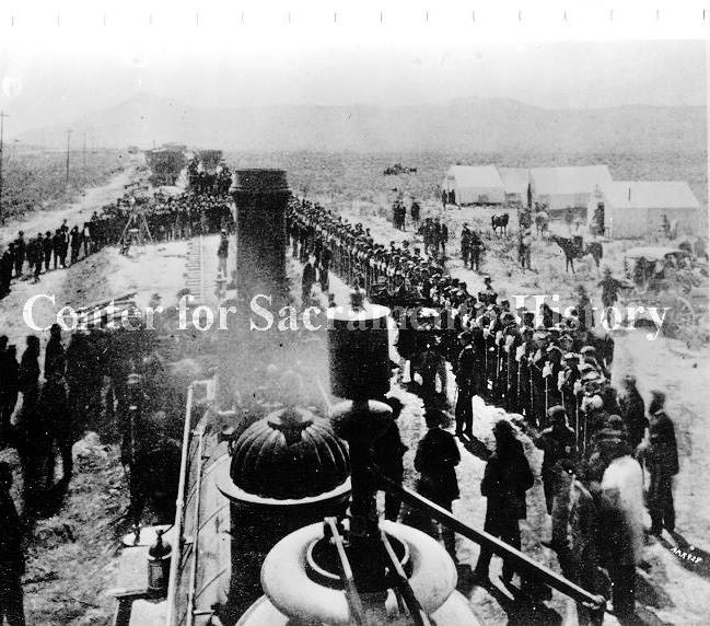 Golden Spike Ceremony, 1869