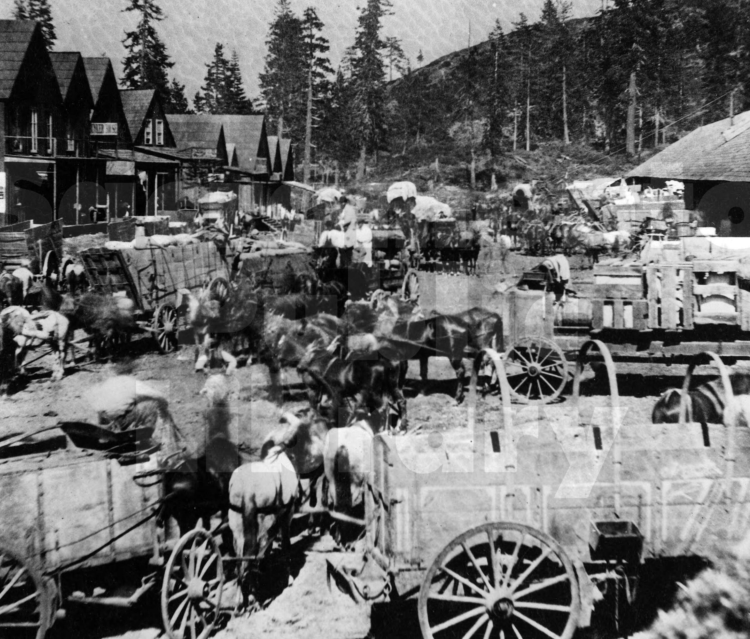 Main Street of Cisco, California, 1866