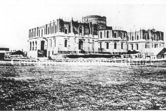 State Capitol Under Construction, 1867