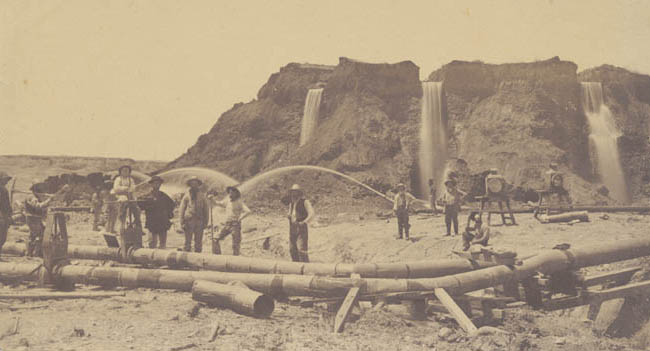 Old Hilltop Mine at Michigan Bar, 1860