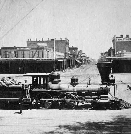 J Street, Sacramento, 1865