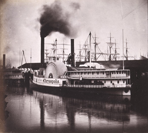 The Sacramento Steamer Chrysopolis, 1860s