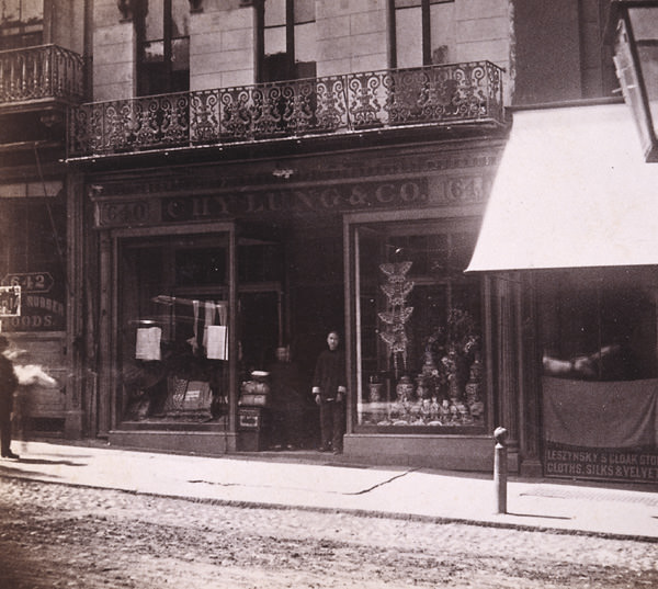 Chinese Store--Chy Lung & Co., Sacramento street, 1980