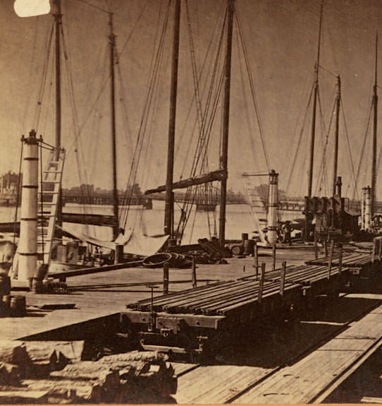 Railroad wharves at Sacramento, 213, 1867