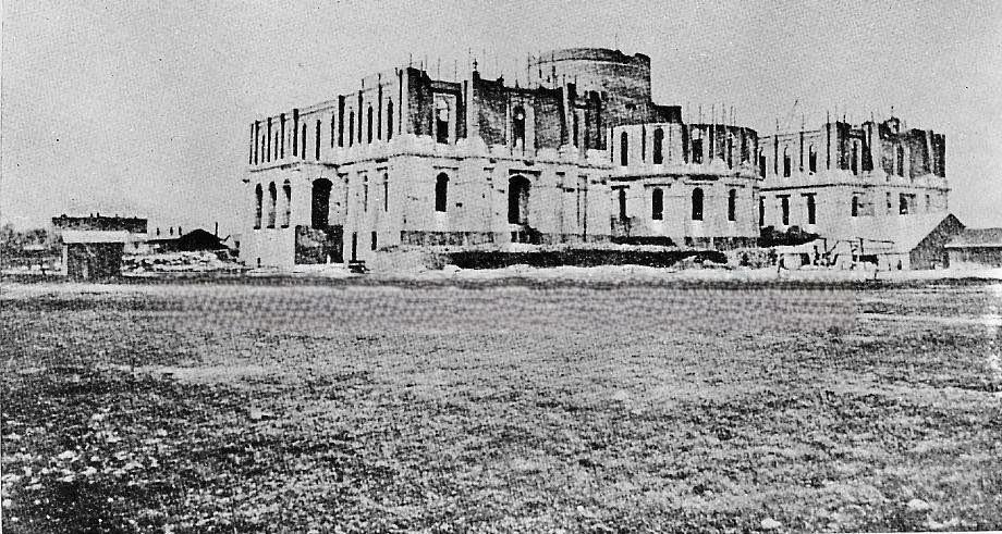 Capitol Building Under Construction, 1867