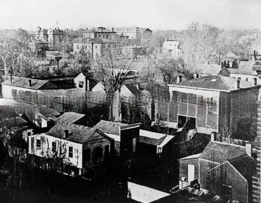 Cityscape, Sacramento, 1860s