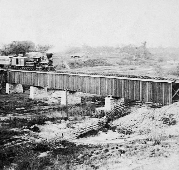 Road and Rocks at foot of Crested Peak, 1860s