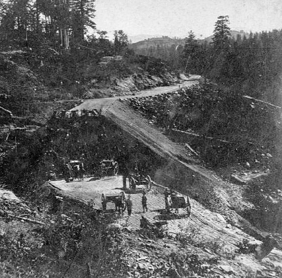 Heath's Ravine Bank, 82 miles from Sacramento, 1860s