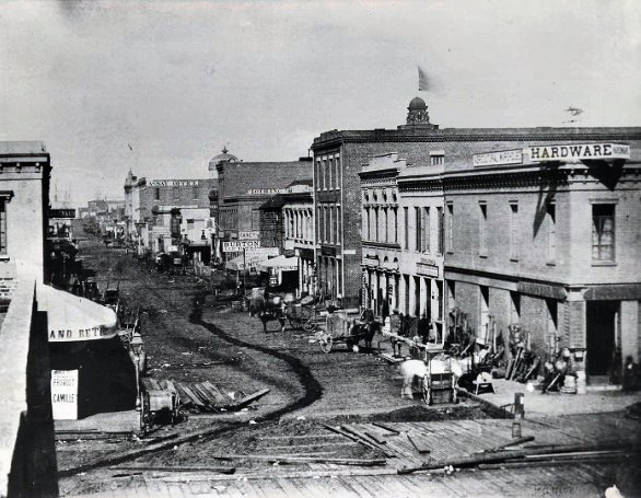 Battery Street, 1856