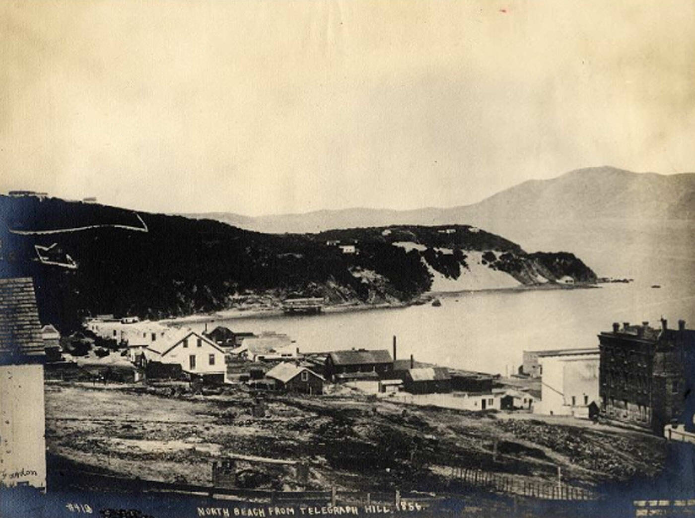 North Beach from Telegraph Hill, 1856