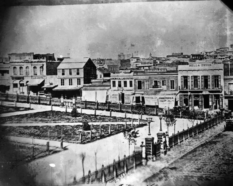 Portsmouth Square, 1856