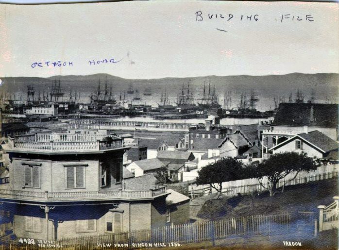 View from Rincon Hill, 1856