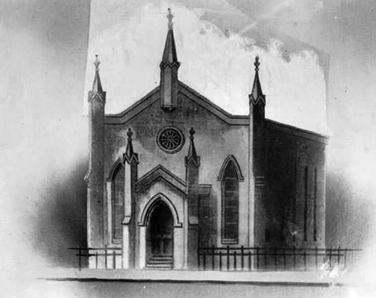 First Temple Sherith Israel, 1854