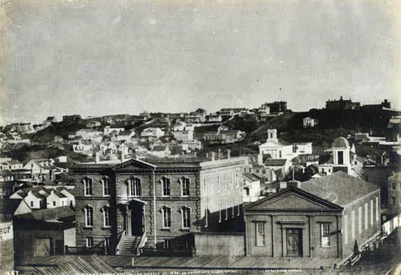 St. Patrick Orphan Asylum on Market Street, 1856