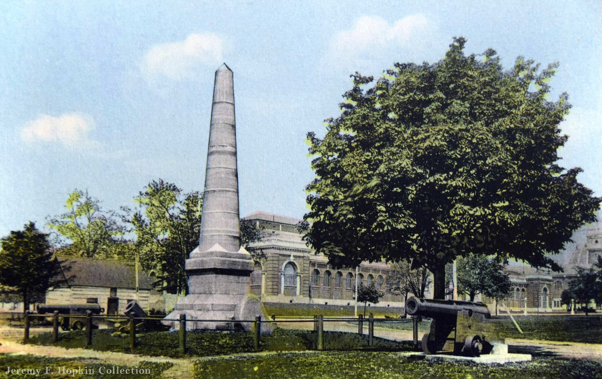 Fort Rouille monument Toronto, 1930