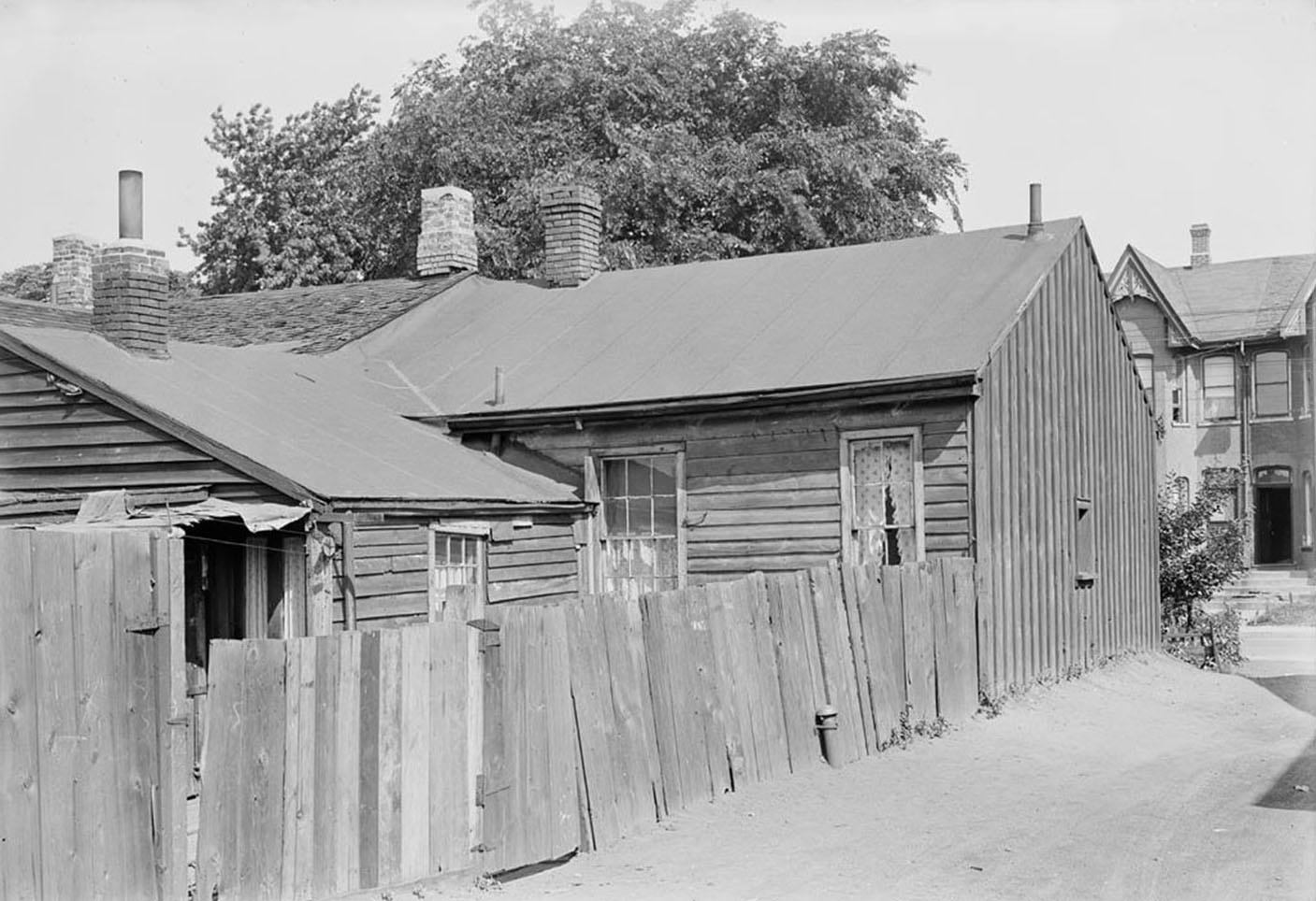 Rear of 84 Oak Street - June 25, 1936