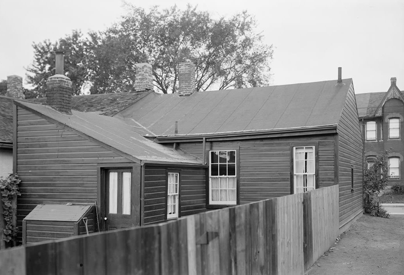 Rear of 89 Oak Street - Sept. 24, 1936