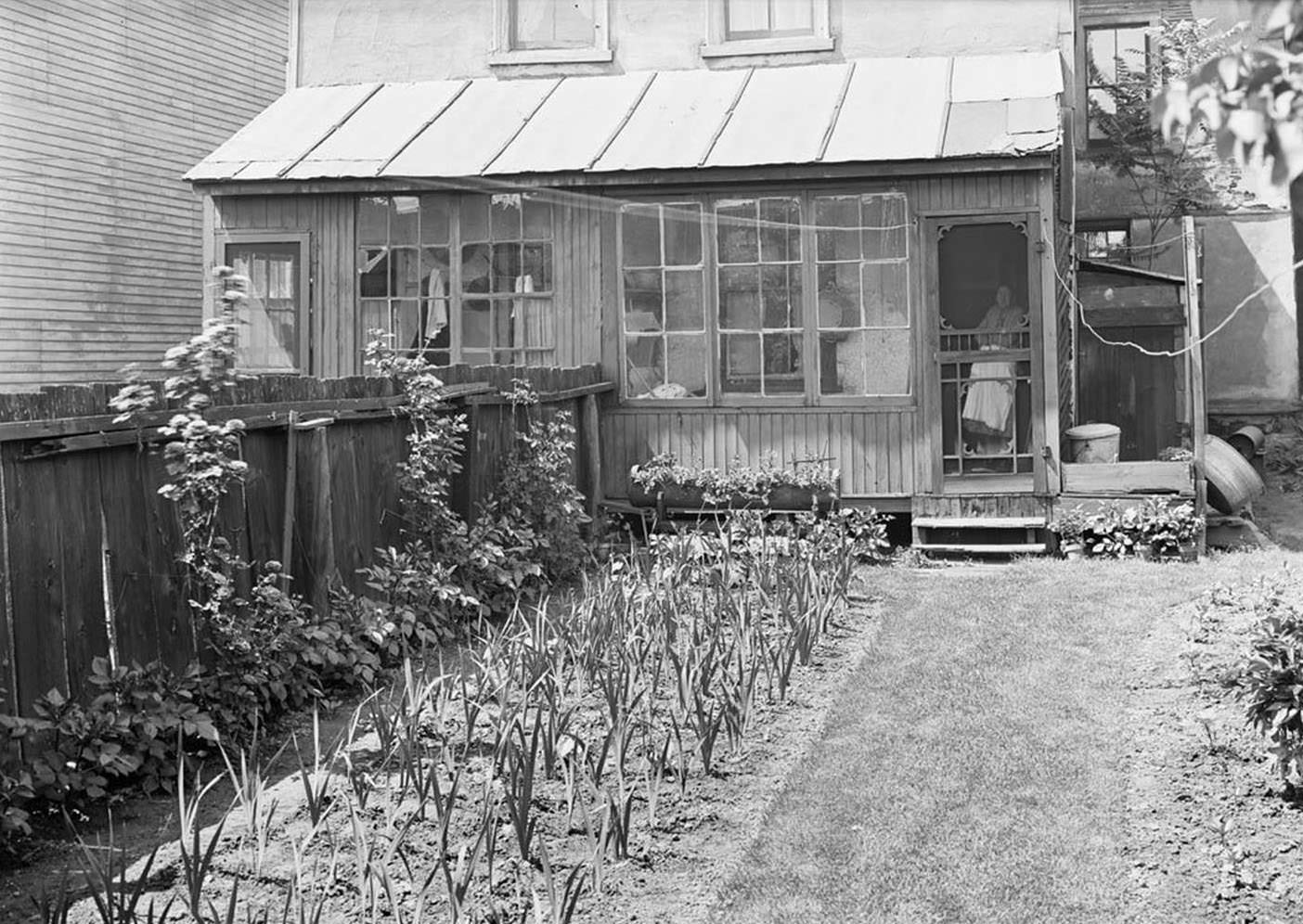 Rear of 113 Oak Street - June 22, 1936