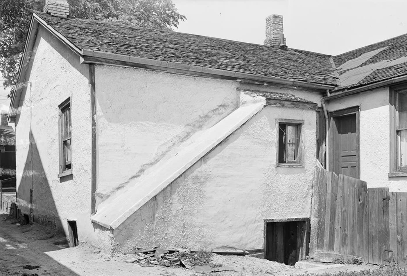 Rear of 83 Oak Street - June 22, 1936