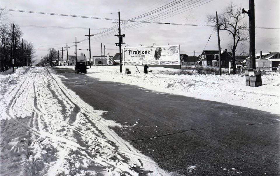 Danforth & Macey looking northwest, 1930