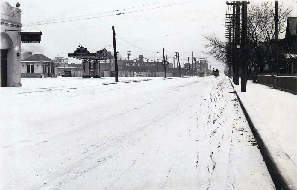 Domestic Service Station located on St. Clair Avenue West, east of Weston Road, 1930