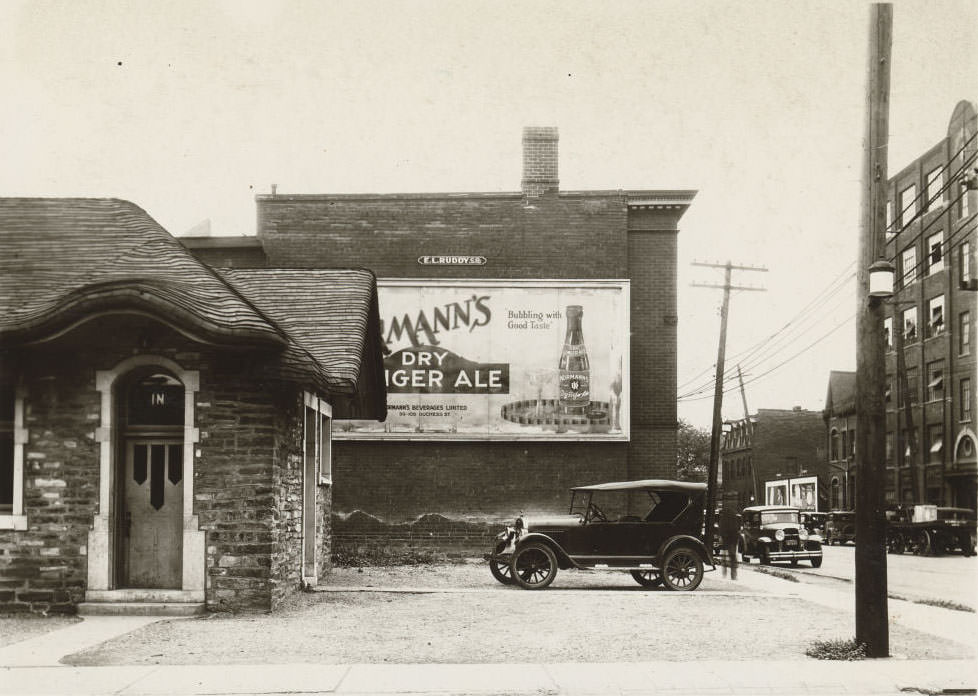 Kormann's Beverages Limited manufacture's complex, Sherbourne Street, east side, south of Queen Street East, 1931