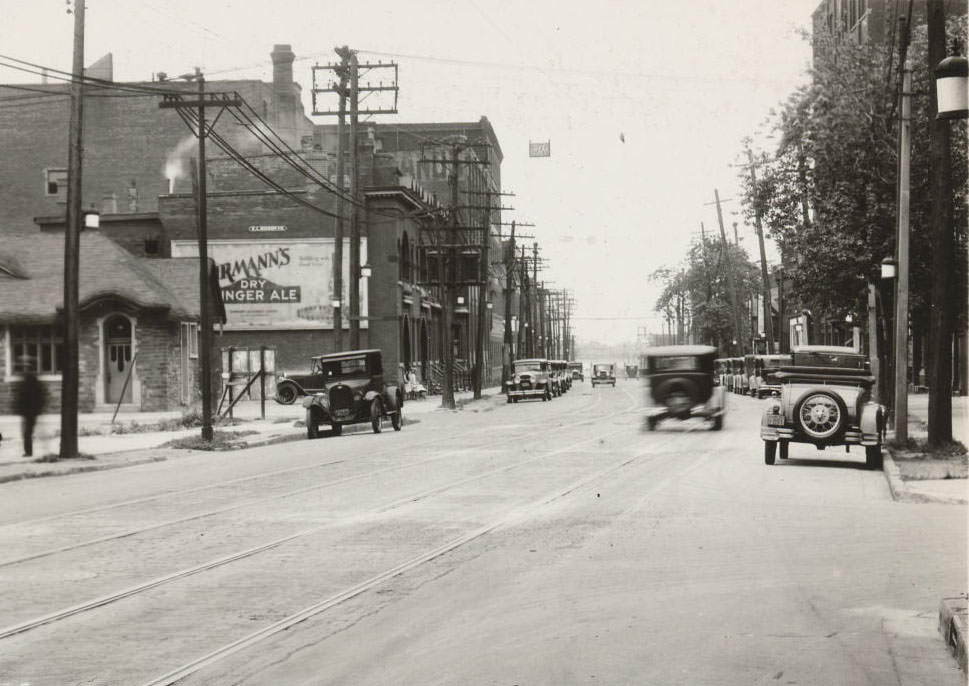 Kormann's Beverages Limited manufacture's complex, Sherbourne Street, east side, south of Queen Street East, 1931