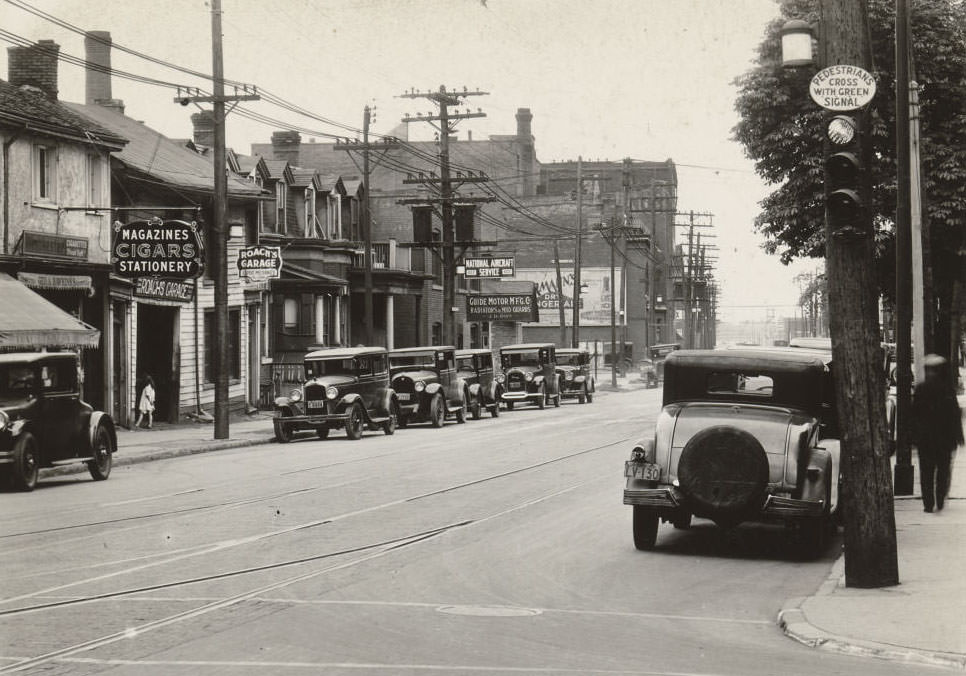 Kormann's Beverages Limited manufacture's complex, Sherbourne Street, east side, south of Queen Street East, 1931