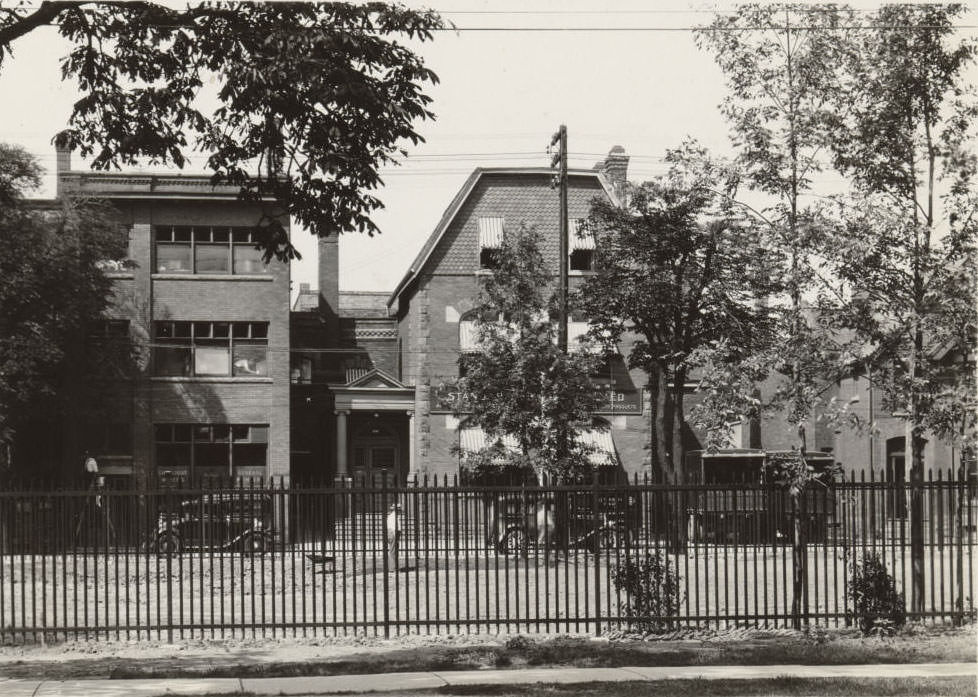 University Avenue from south of Queen Street West, 1931