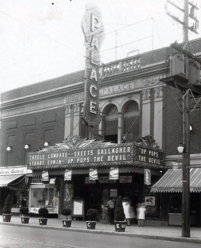 Palace Theatre - 664 Danforth Avenue - "Up Pops The Devil", 1931