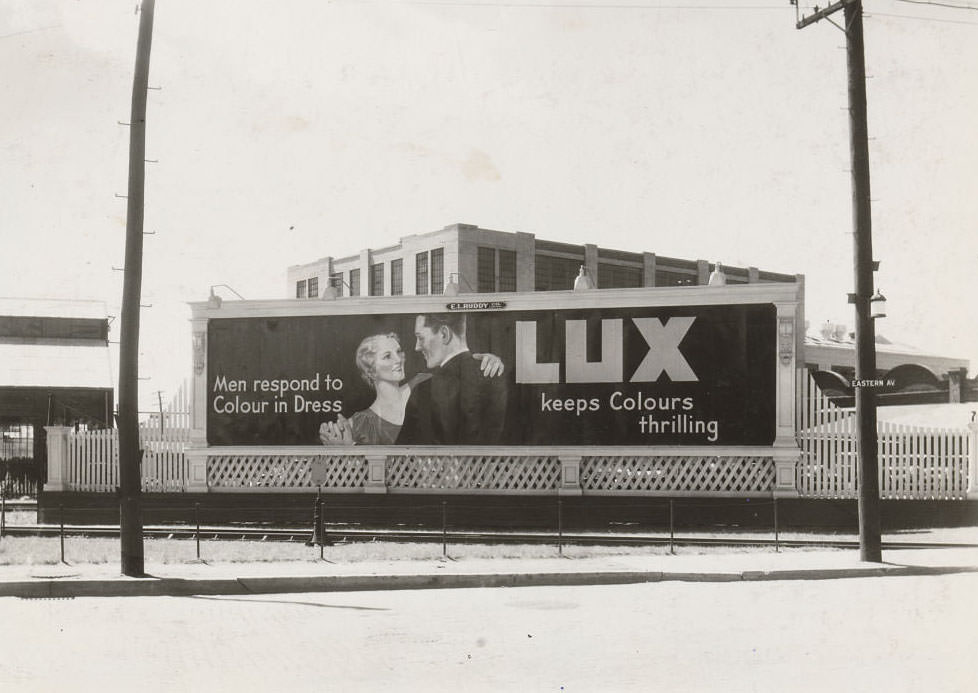 Lever Brothers Limited factory, Eastern Avenue, 1933