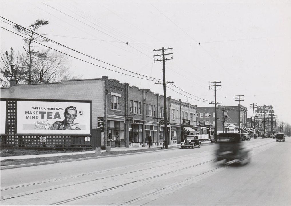 3360 Yonge Street, west side, north of St. Germain Avenue. View is looking north-west, 1936