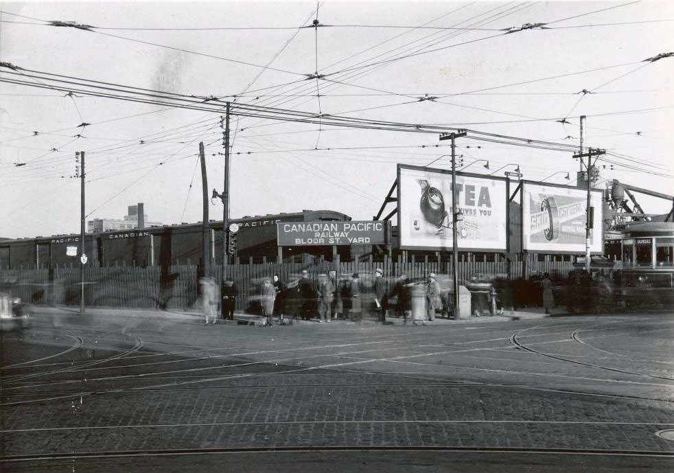 Canadian Pacific Railway Yard - Bloor Street, 1936