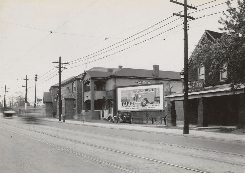 Beach Moving & Storage Company, 525 Kingston Rd., just west of Lee Ave., 1936.