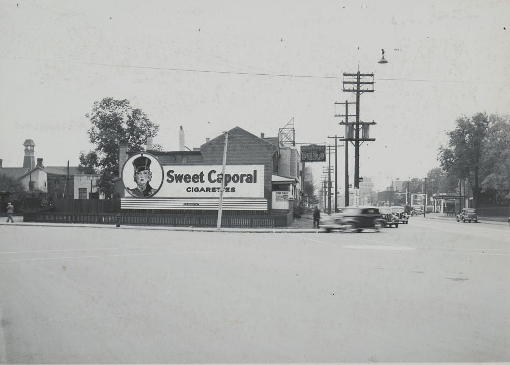 Bay & Davenport looking south, 1937