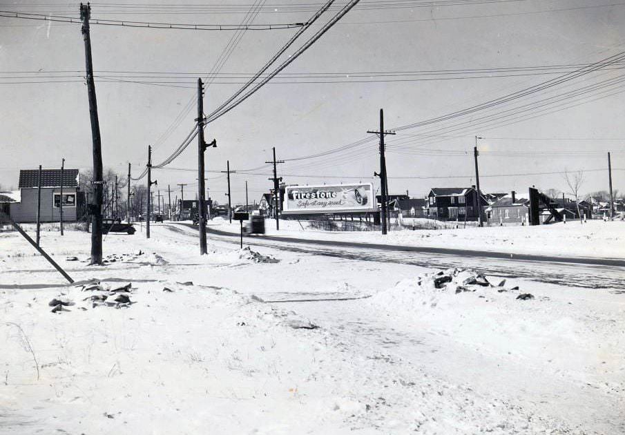 Danforth & Macey looking southeast, 1937