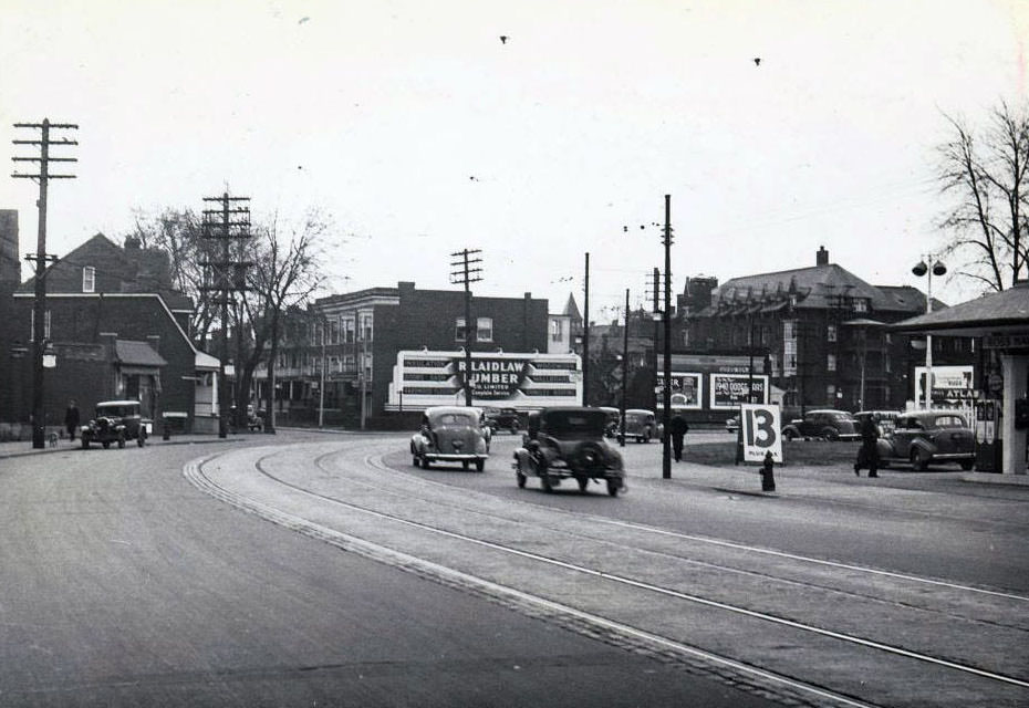 Davenport looking southeast towards Hillsboro, 1939