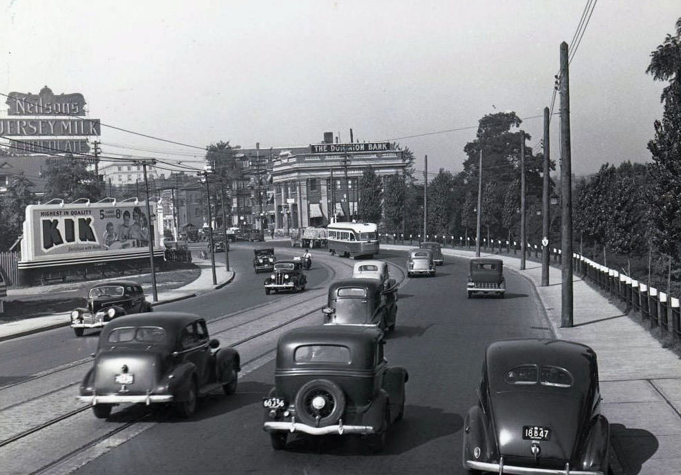 Bloor looking west to Sherbourne, 1939