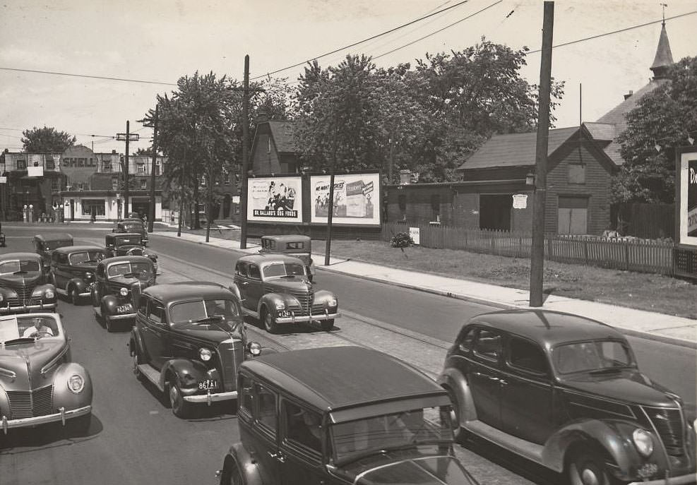 Church & Asquith looking north, 1939