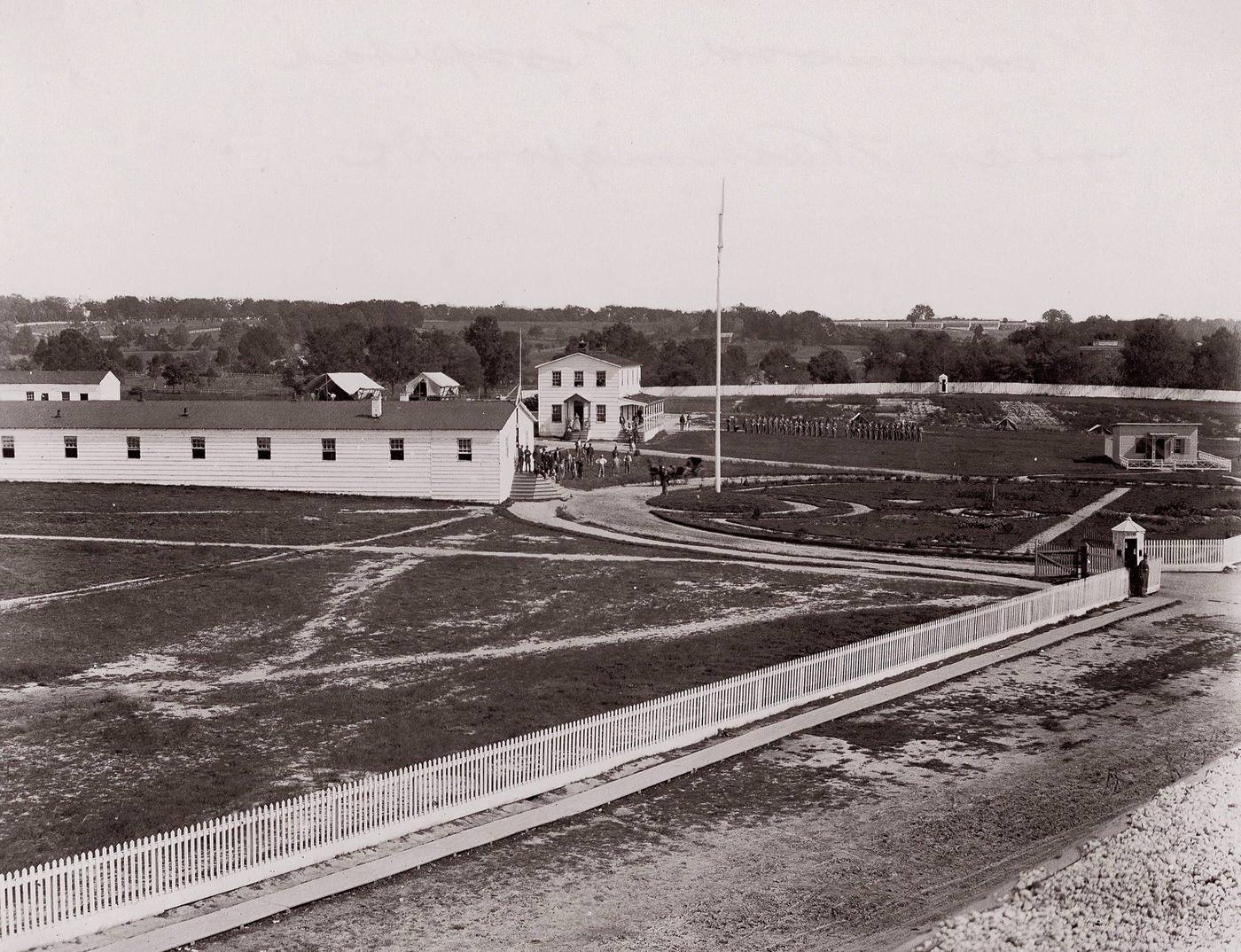 Washington Harewood Hospital, 1861