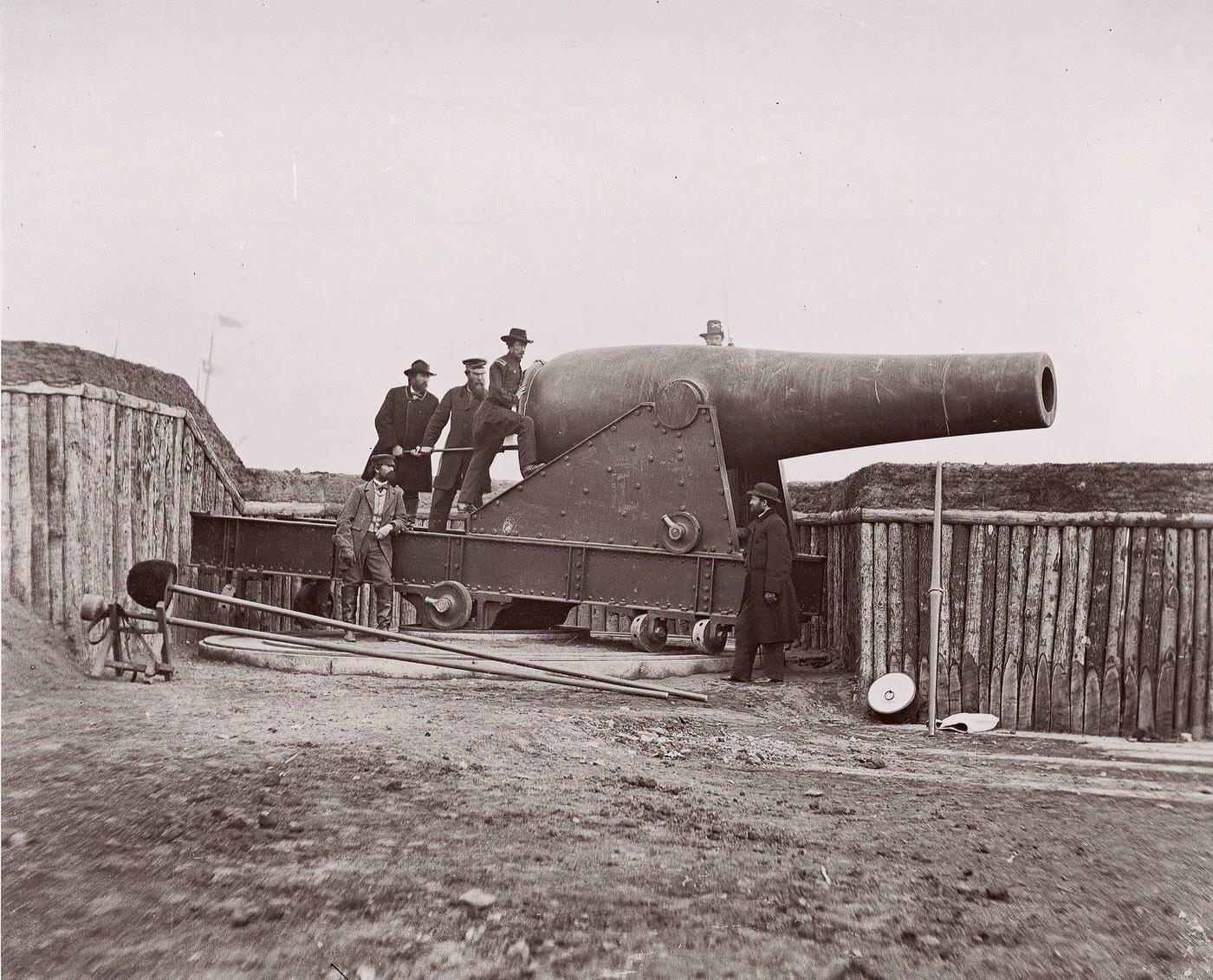 Battery Rodgers, Potomac River near Washington, 1861