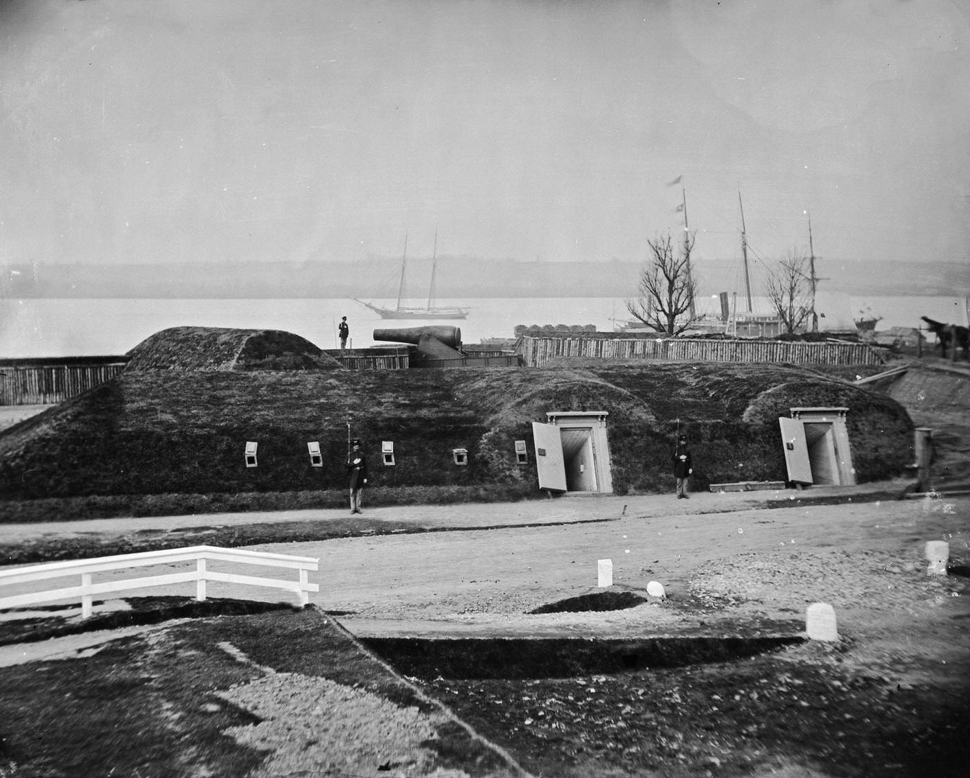Fort on the Potomac River